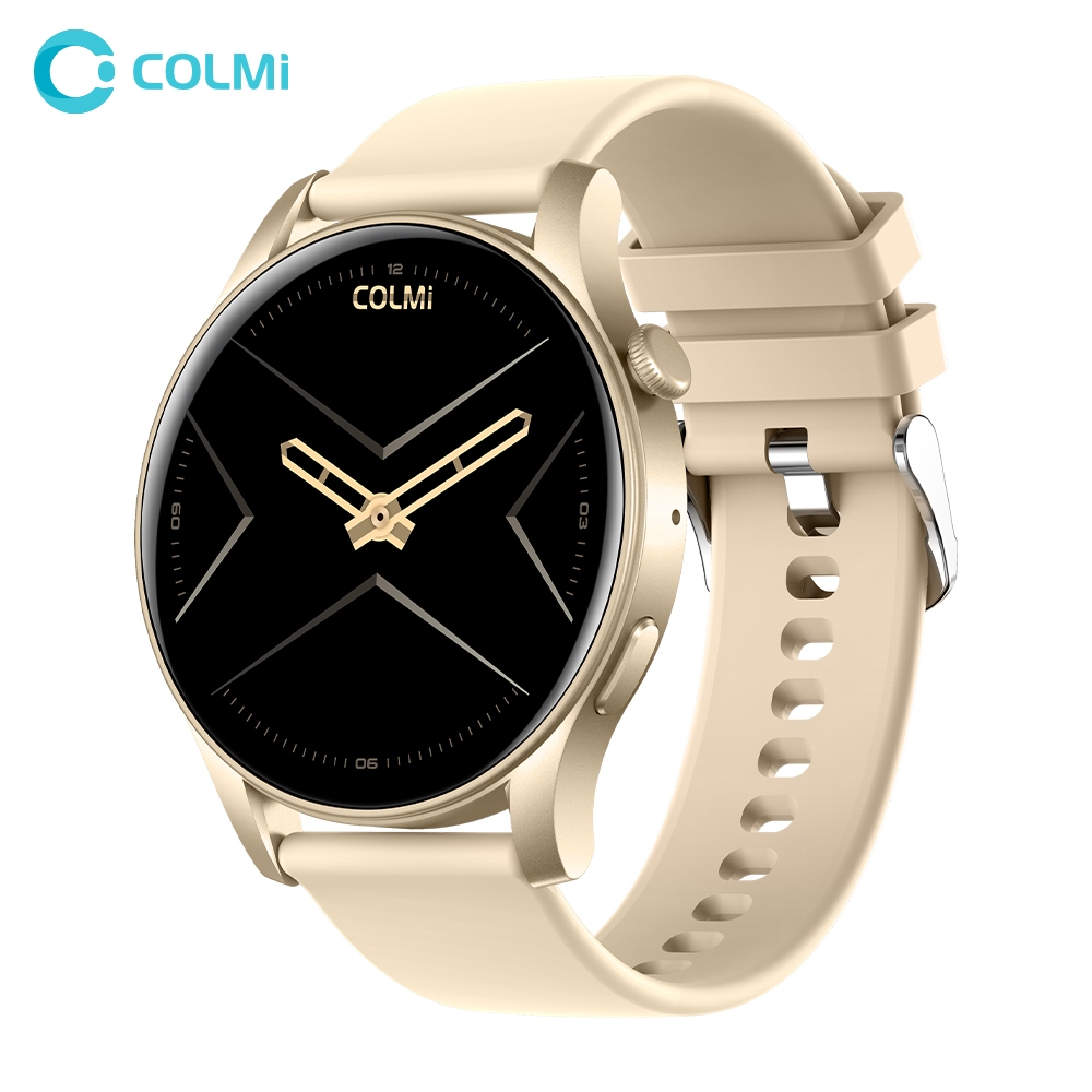 COLMI V73 smart watch layar AMOLED tampilan AOD panggilan Bluetooth 100+  mode olahraga pemantauan kesehatan