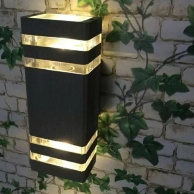 Lampu Hias Taman Pilar/Lampu Dinding 1 Arah Dan 2arah Tempel Lampu Dekorasi Outdoor | AutoStock