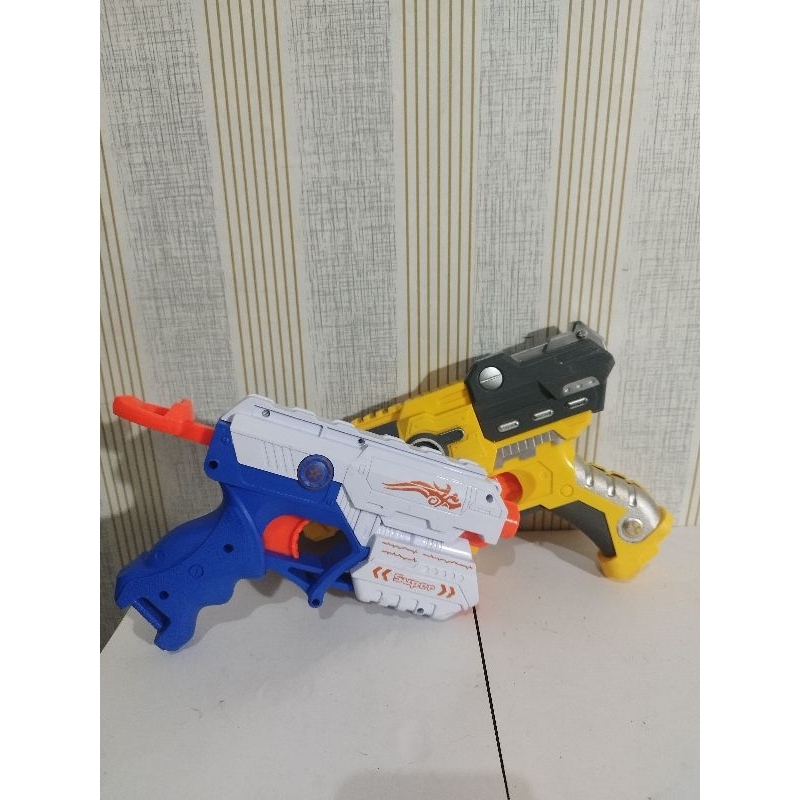 Jual Mainan Pistol Shopee Elite dan Super- Mainan Prelove Pistol Besar ...