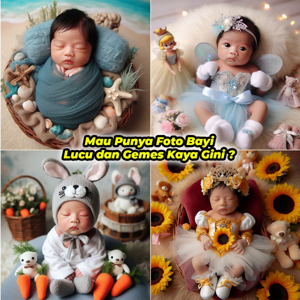 Jual Edit Foto Bayi Newborn Tema AZ Project (49-72) | Shopee Indonesia