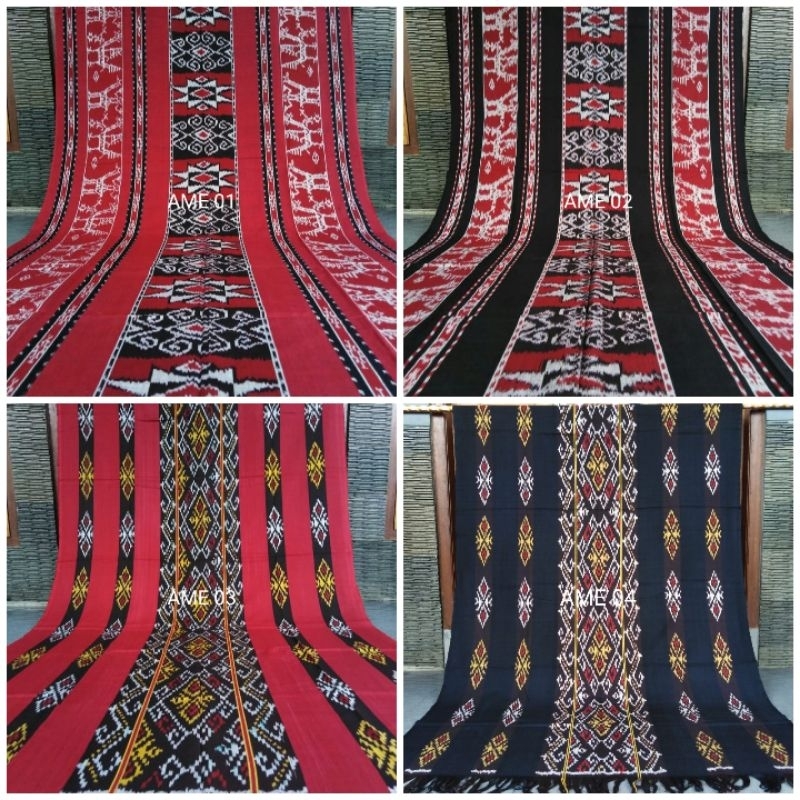 Jual Kain Tenun Ikat Blanket Motif Maumere Rote Ntt Lombok | Shopee ...