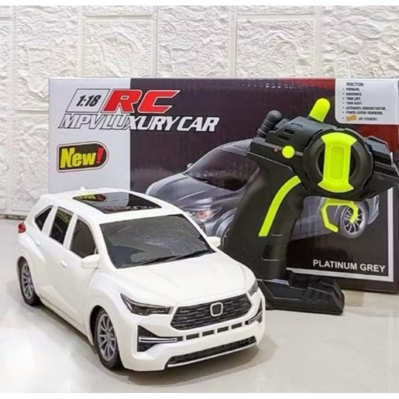 Jual mainan mobil remote control innova zenix mpv luxury car inova ...