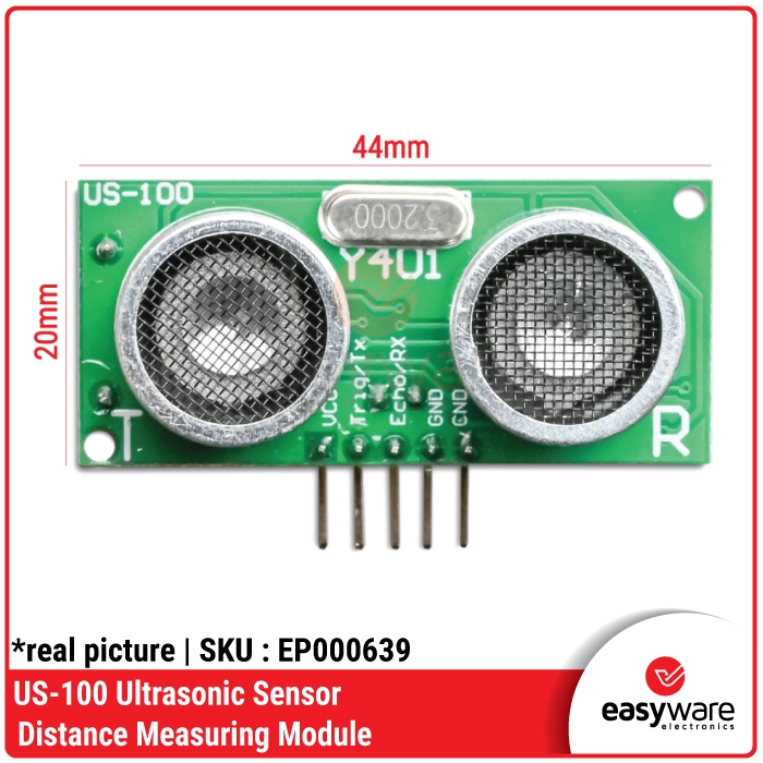 Jual US-100 US100 ULTRASONIC SENSOR MODULE | Shopee Indonesia