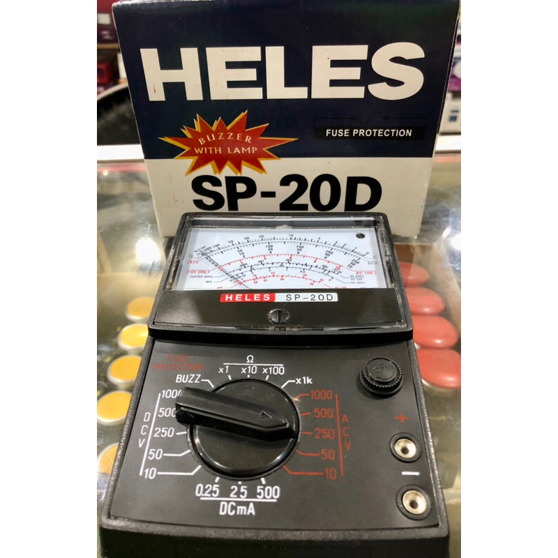 Jual Heles Multitester Analog SP-20D Buzzer Original | Shopee Indonesia
