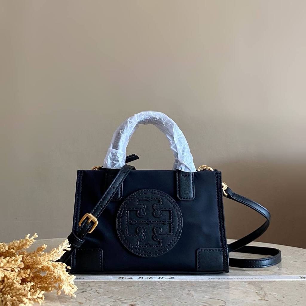 Mini Tote Crossbody Tory Burch Ella Micro Tote Bag Jual Tory Burch