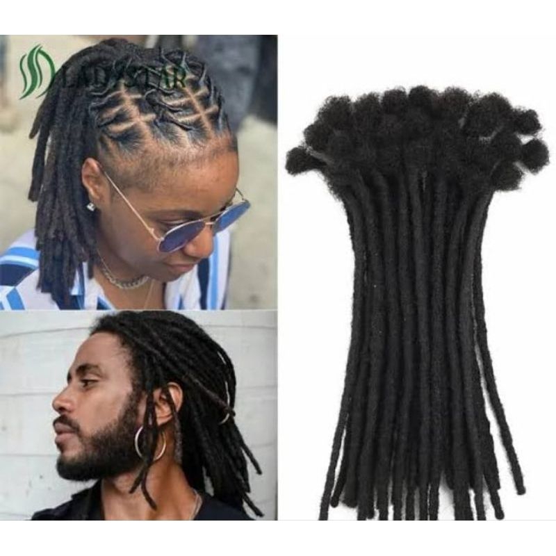 Jual RAMBUT GIMBAL ISI 10 HELAI RAMBUT REGGAE BRAIDING HAIR NATURAL ...