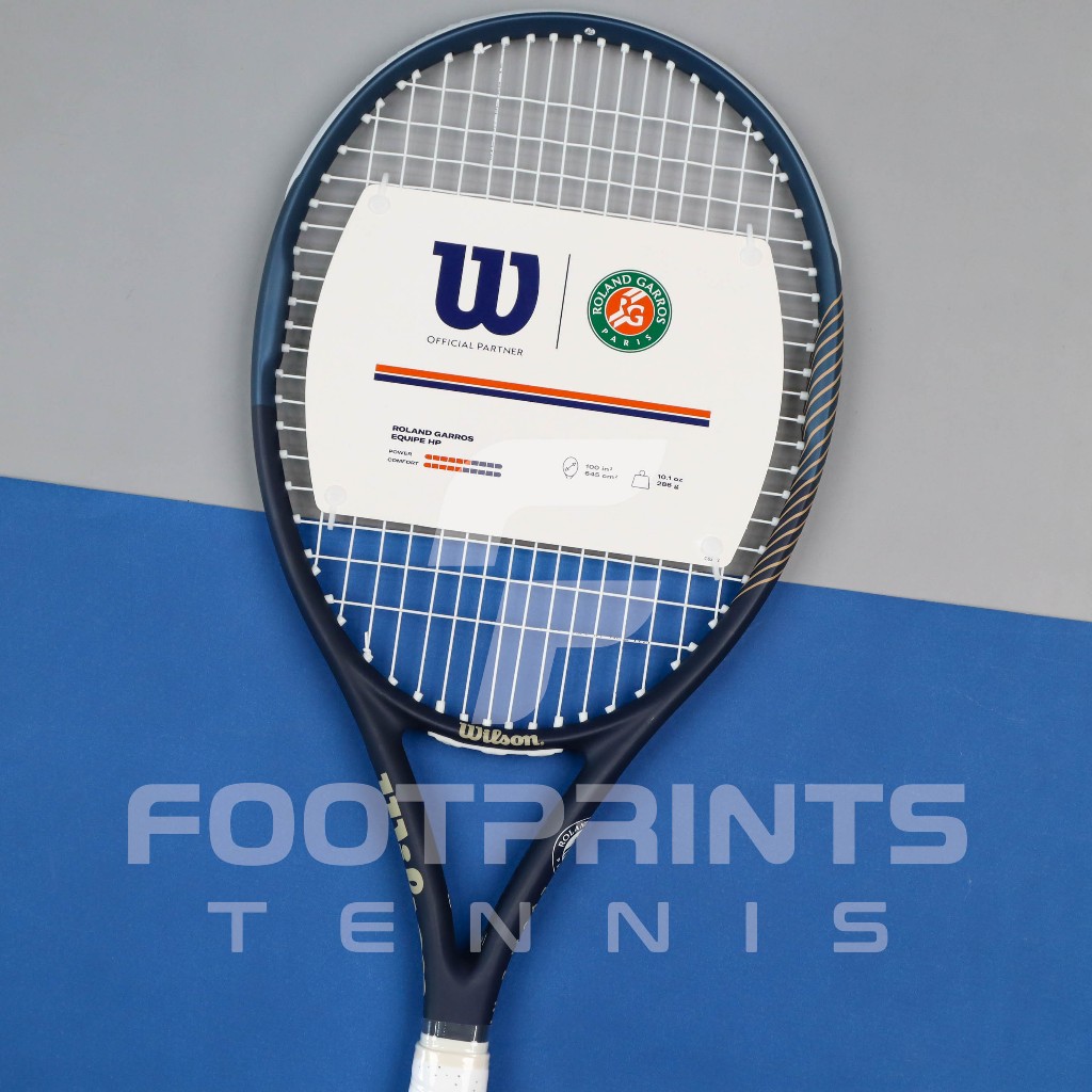Jual Raket Tenis Wilson Roland Garros Equipe HP 100 2024 Tennis Racket ...