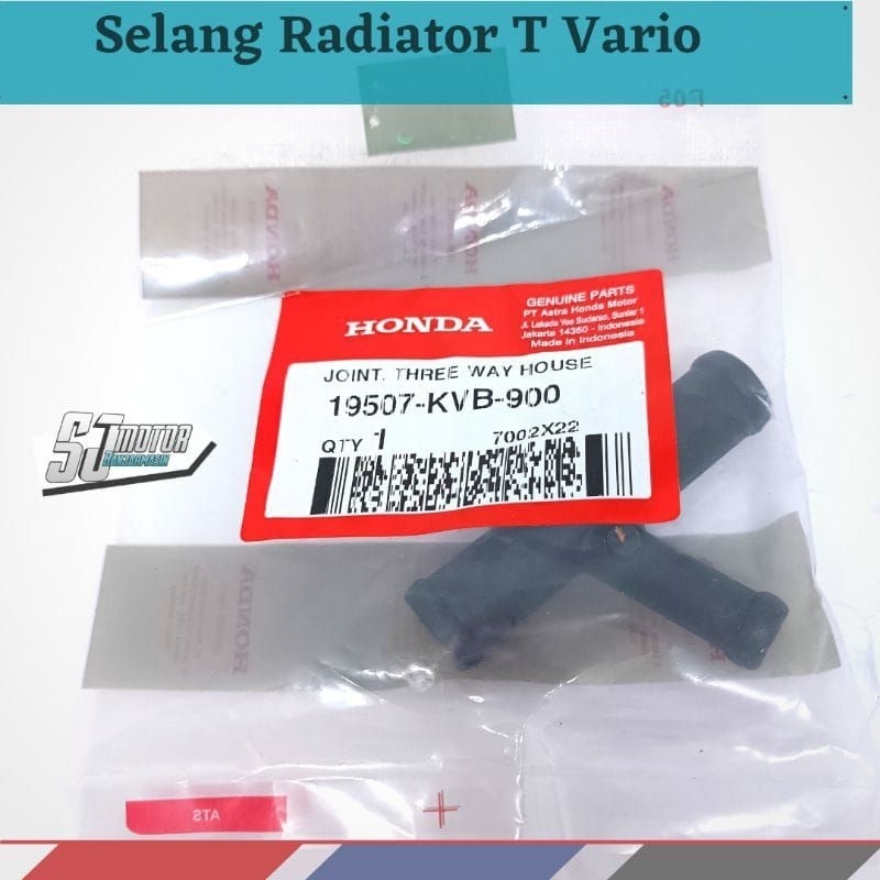 Jual Pipa Sambung T Selang Radiator Joint Three Way House Vario 110 CW ...