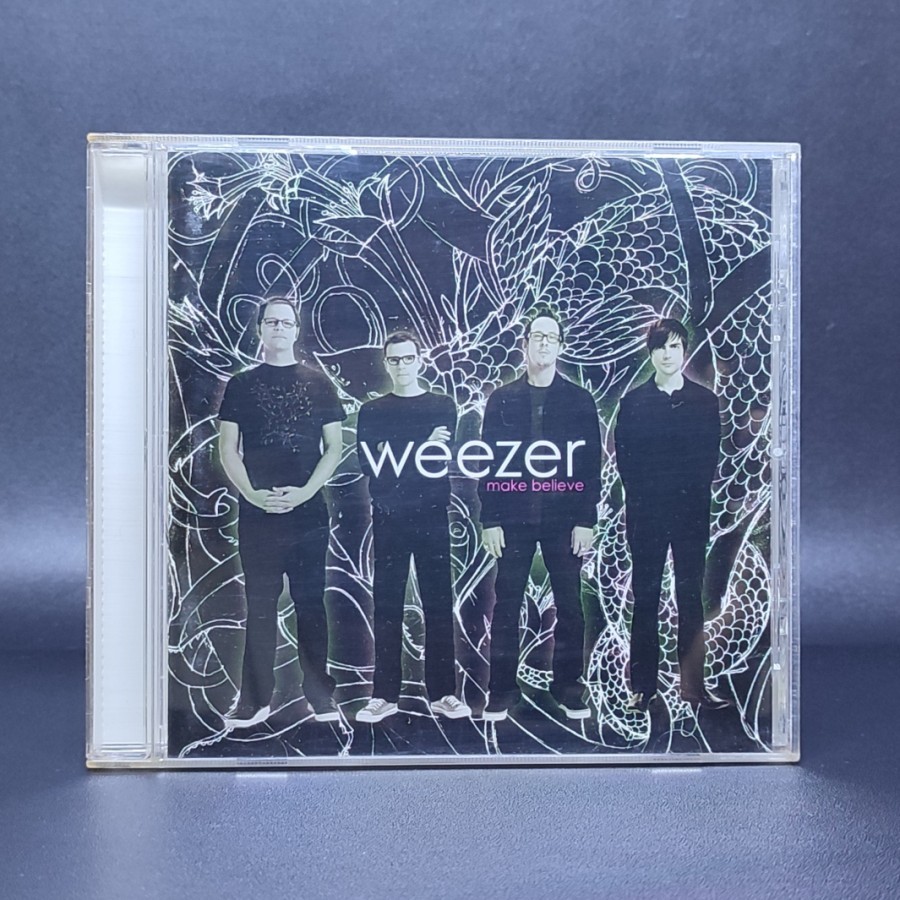 Jual CD WEEZER - MAKE BELIEVE IMPORT & WEEZER RED ALBUM ORIGINAL