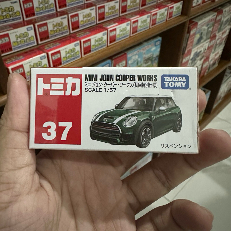 Jual Tomica Regular 37 ~ Mini John Cooper Works Hijau Segel | Shopee ...