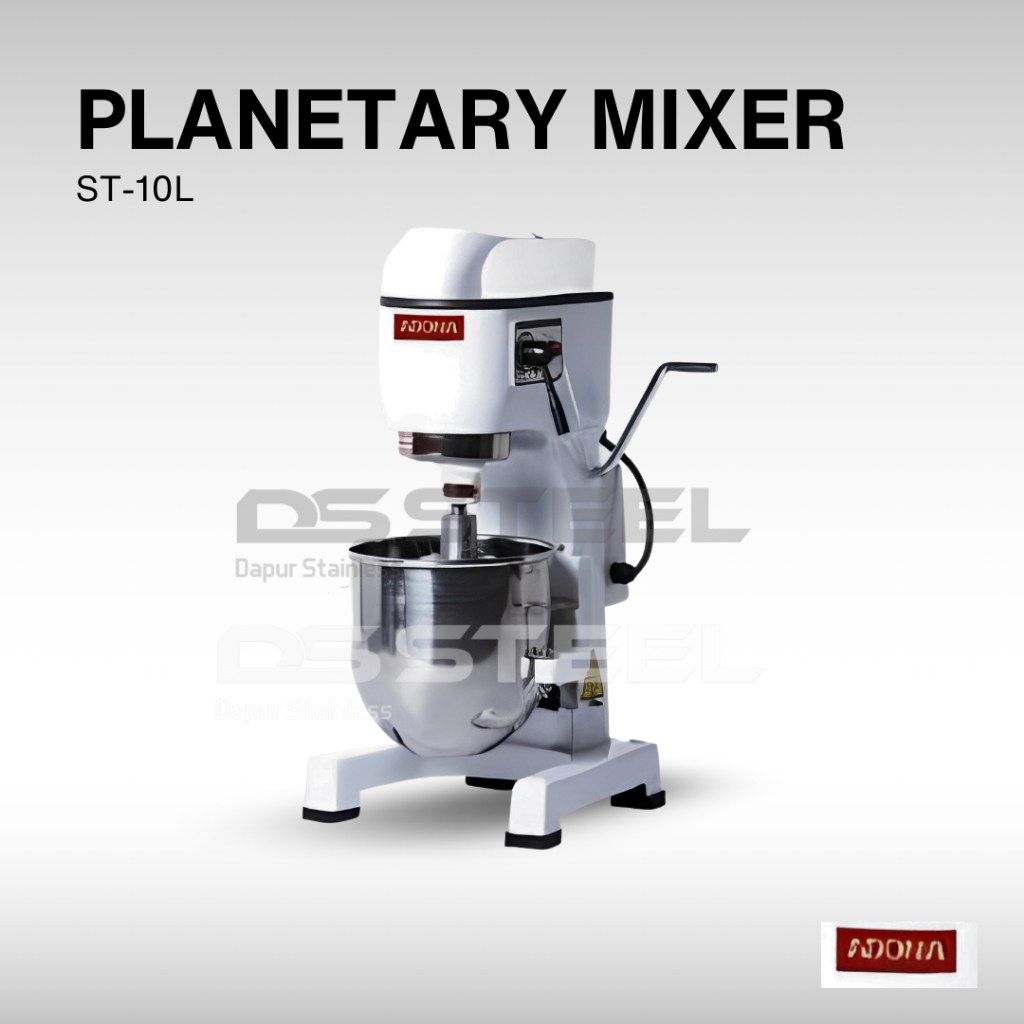 Jual ADONA Planetary Mixer ST-10L / ST 10L / Mixer Serbaguna 10 Liter ...