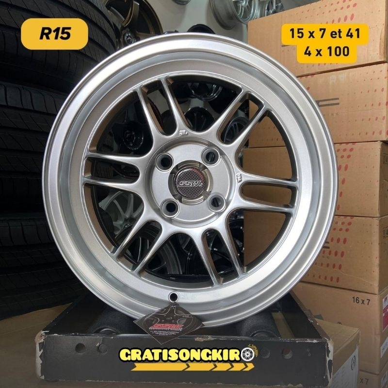 Jual velg mobil ring 15 ENKEI RPF1 SSW ORIGINAL LEBAR 7 velg mobil ...