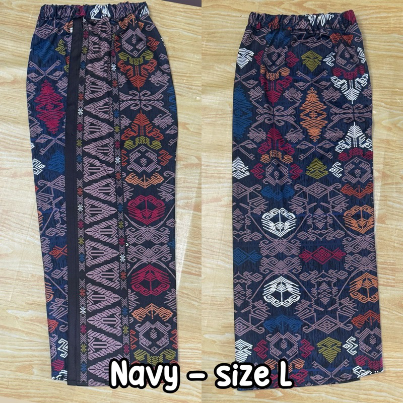 Jual SIMONA KEBAYA Moscrepe Rok Jadi Strait Rok Bali Uk L | Shopee ...