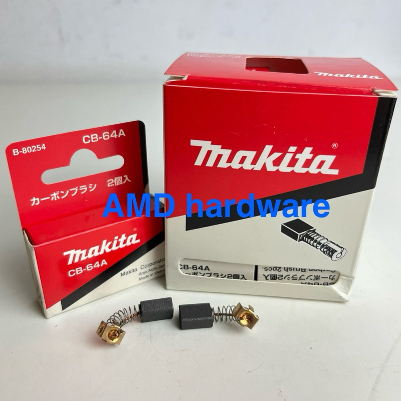 Jual CARBON BRUSH MAKITA ORIGINAL CB-64A ARENG CB64A MESIN BOR M0600B ...