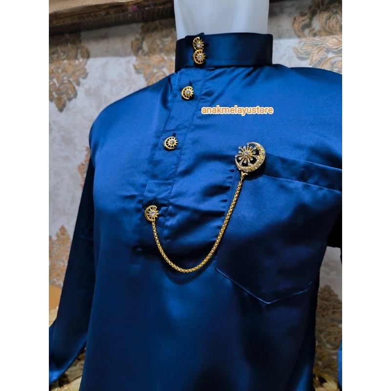 Jual SET BUTANG KANCING RANTAI BAJU MELAYU PRIA (FREE KOTAK) | Shopee ...