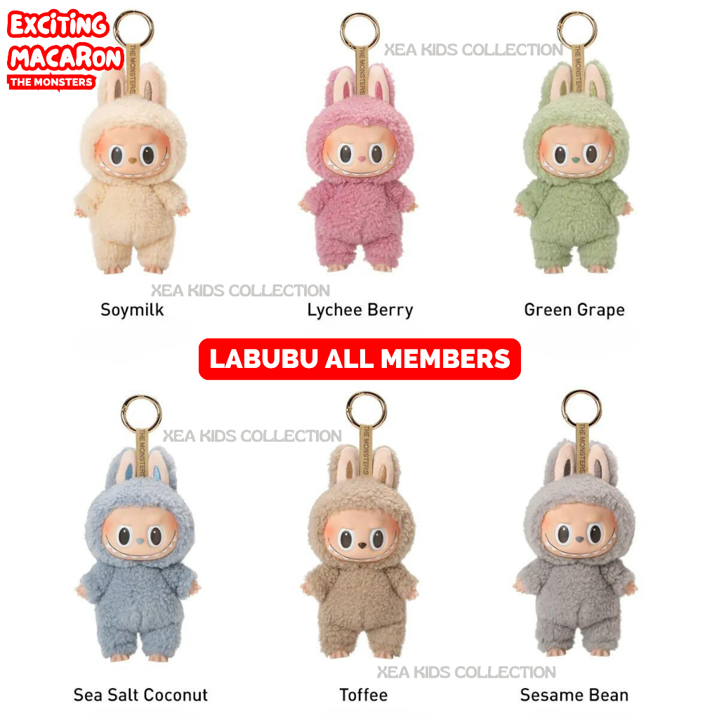 Jual [FAST PO]LABUBU THE MONSTERS EXCITING MACARON BLIND BOX POPMART ...