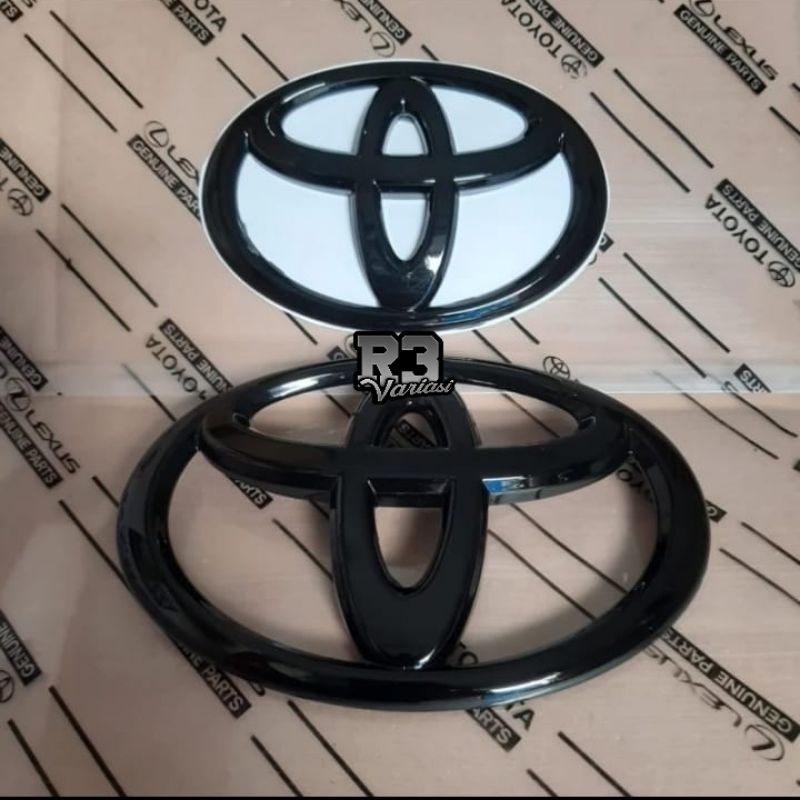 Jual LOGO EMBLEM INNOVA REABON SET HITAM GLOSS | Shopee Indonesia