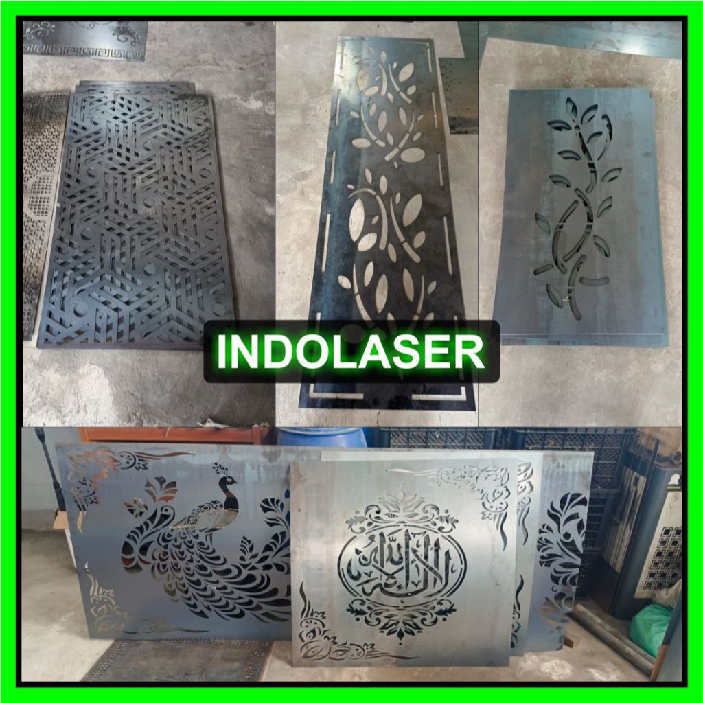 Jual Laser Cutting Plat Besi Ornamen Pagar Minimalis - INDOLASER ...