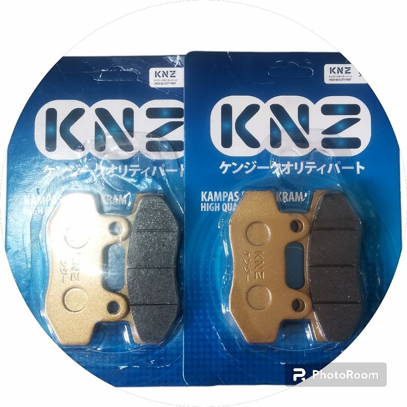 Jual PAKET KAMPAS REM DEPAN BELAKANG brake pad front rear POLYTRON FOX ...