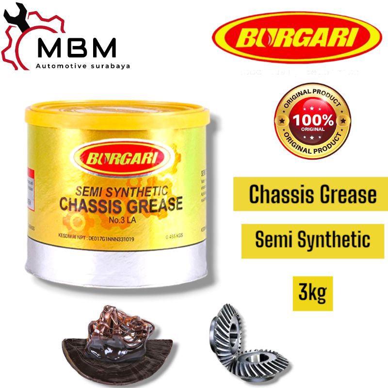 Jual Burgari chassis grease 455gr | Shopee Indonesia