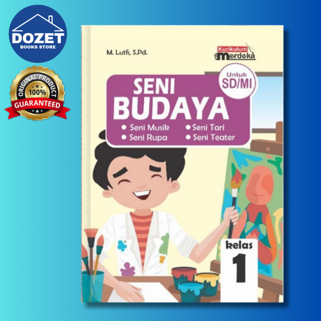 Jual Buku paket seni rupa kelas 1 SD/MI kurikukum merdeka untuk siswa ...