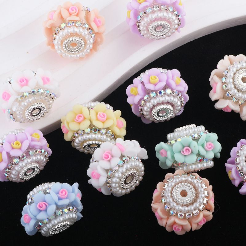 Jual Manik Fancy Flower Bloom beads premium Random Shopee Indonesia