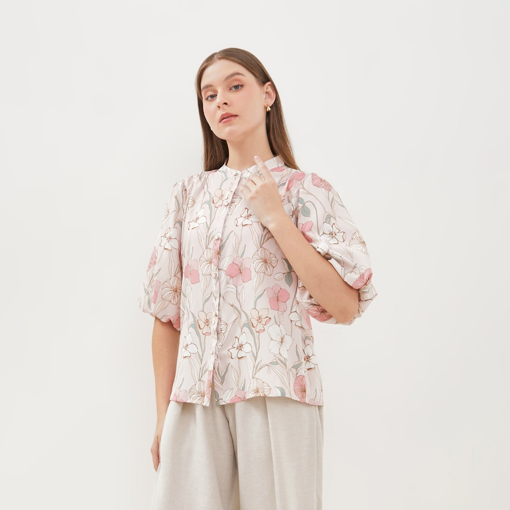 Lycra NET SLEEVES BALOON BLOUSE at Rs 85/piece in Indore | ID