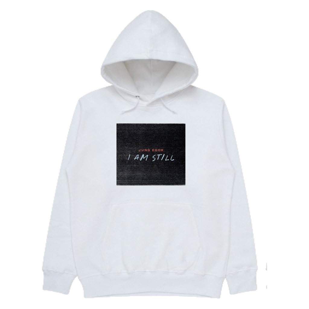 BTS ジョングク フーディー ホワイト L（BTS ジョングク ARMYST
