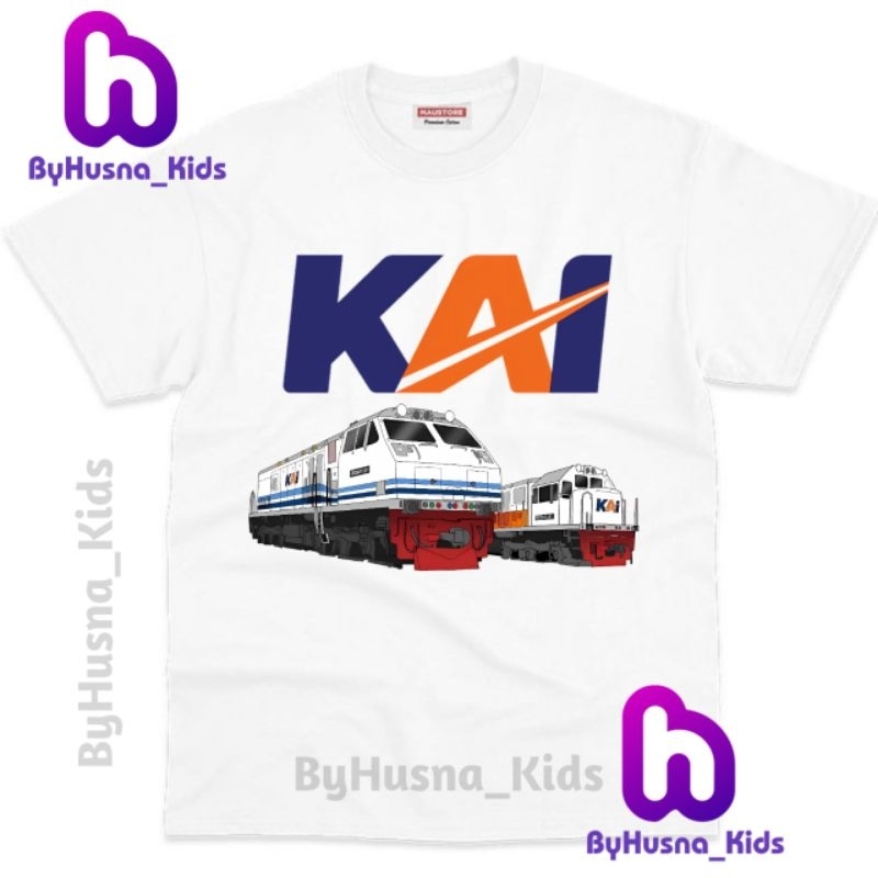 Jual Baju Anak Kaos Anak Kereta Api Indonesia Kai Atasan Anak Pakaian