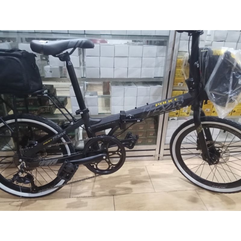 Sepeda Lipat Police Police Texas Bike Element Police Bike Jual