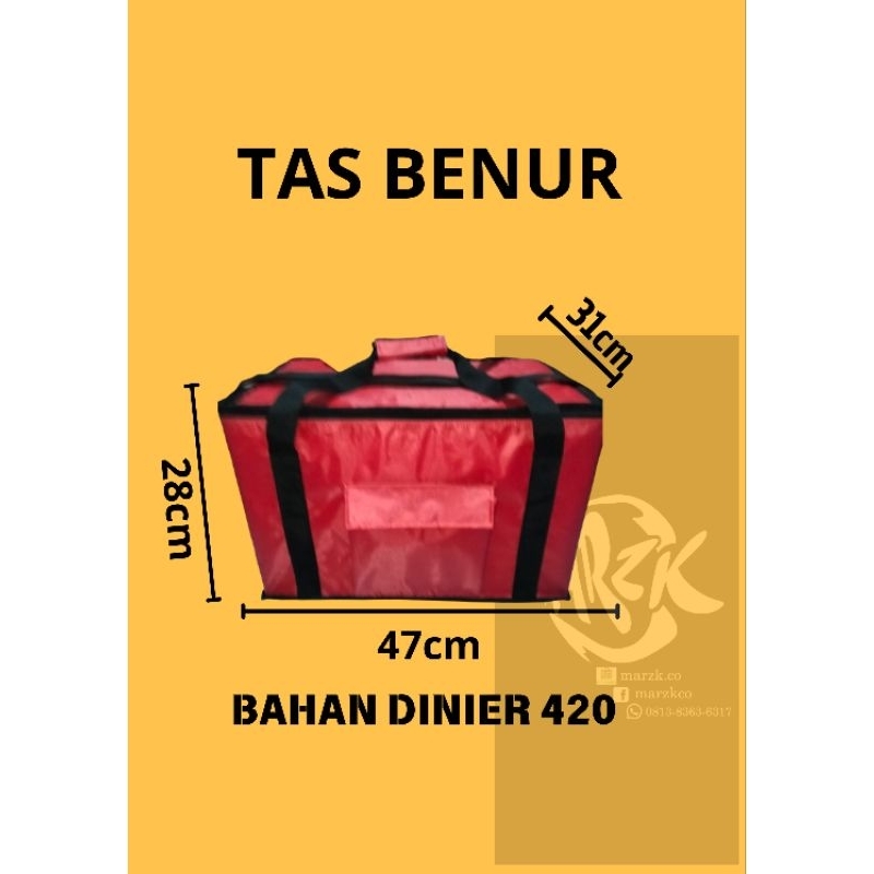 Jual TAS UNTUK BOX STYROFOAM BENUR 47x31x28 (HANYA TAS) | Shopee Indonesia