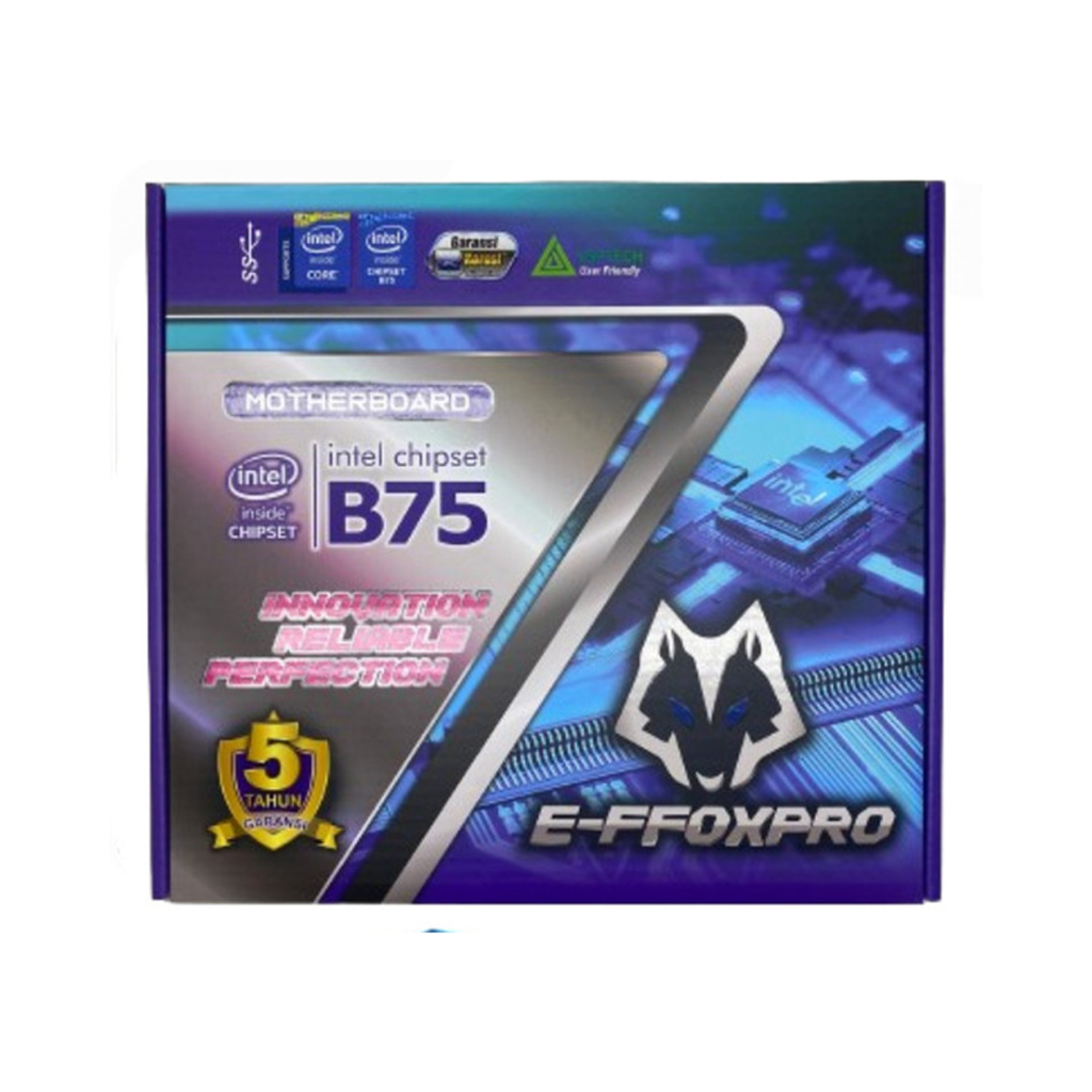 Jual Motherboard Effoxpro B75 LGA1155 / B75 / DDR3 / M2 NVME | Shopee ...