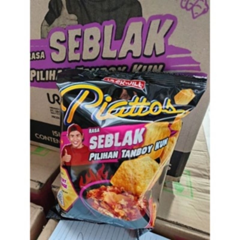 Jual Piattos Rasa Seblak Pilihan Tanboy Kun 68gram | Shopee Indonesia
