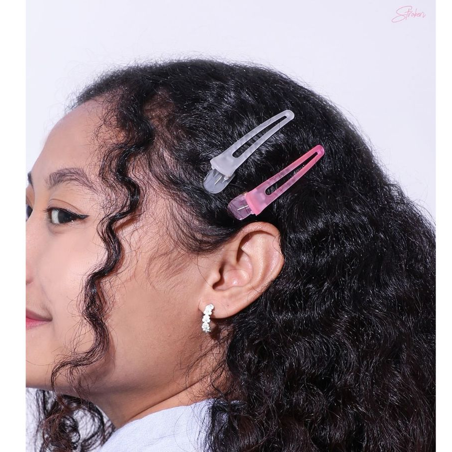 Jual Stroberi Taper Transparent Hair Clip Set | Shopee Indonesia