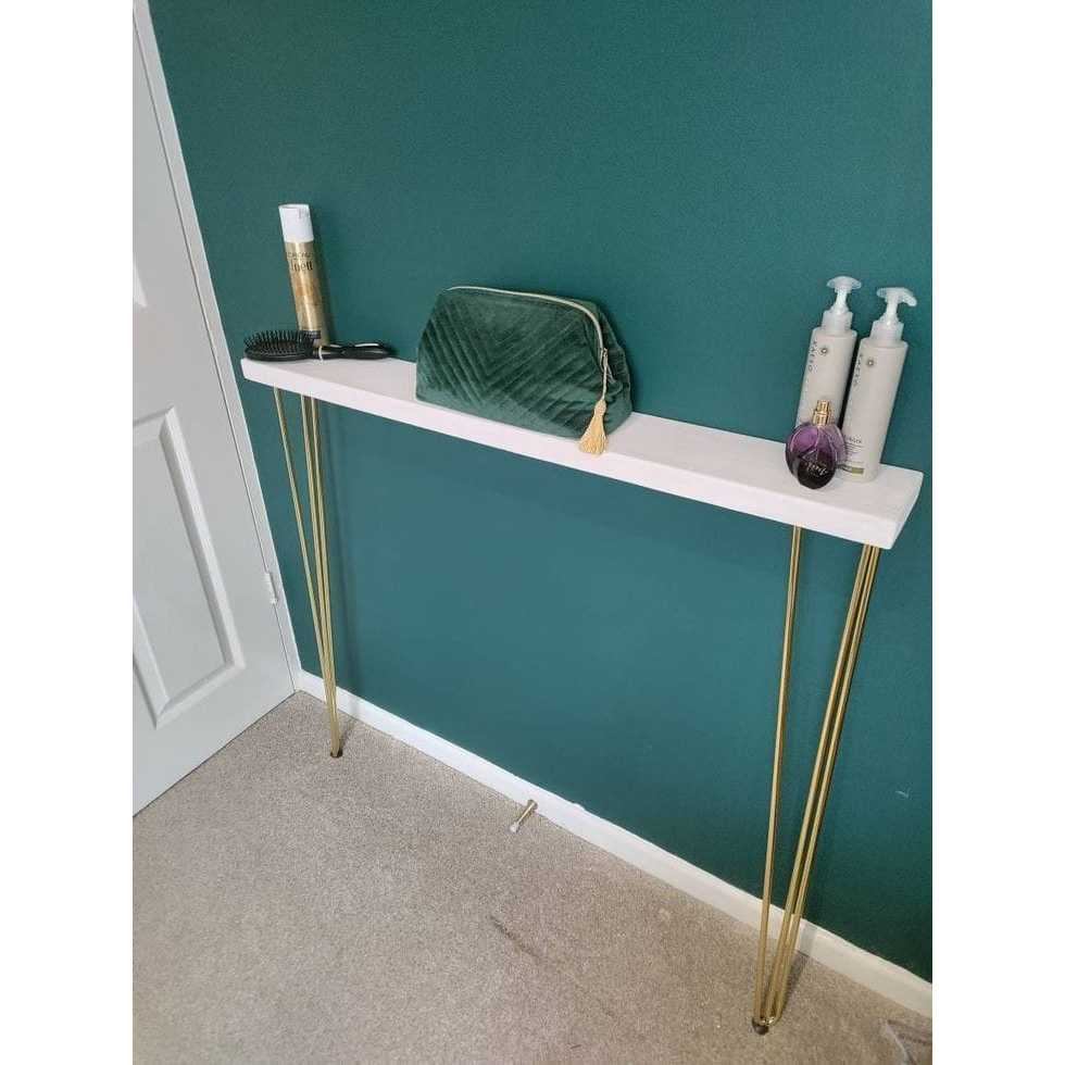 Meja Console Dinding Ruang Tamu Minimalis Meja Hias Rak Tv Rias Konsol Table Hairpin