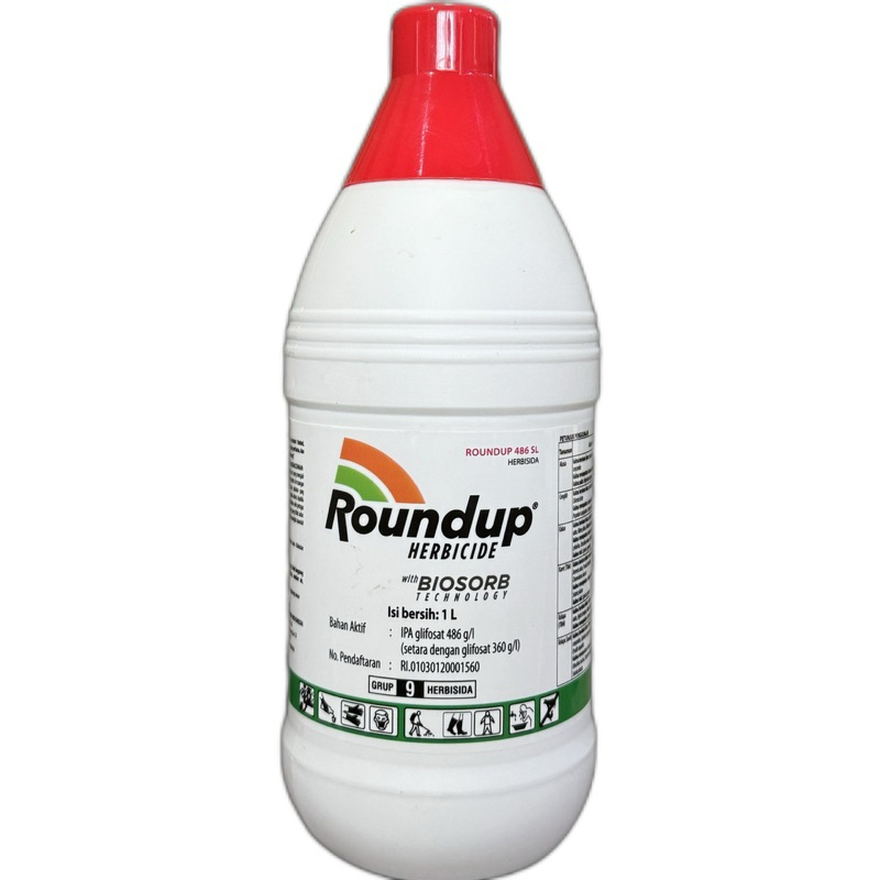 Jual HERBISIDA ROUND UP 486 SL 1 LITER/RACUN SISTEMATIK ROUNDUP 1L ...