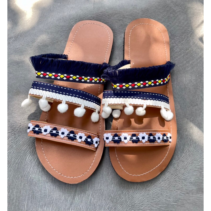 Jual Slippybee B73 sandal boho sandal bohemian wanita sandal