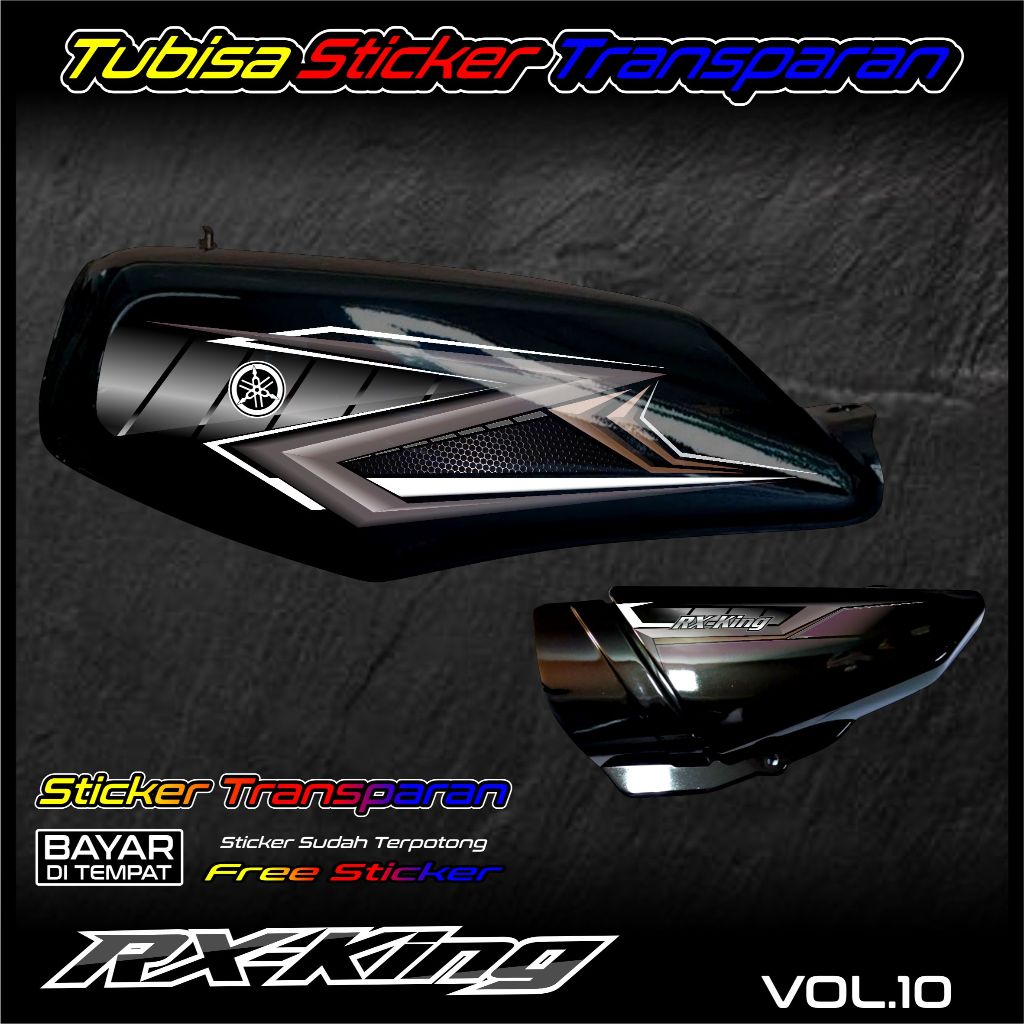 Jual Sticker Striping Transparan Motor RX King (VOL- 10) Simple ...