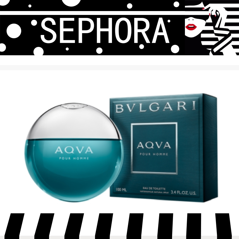 SEPHORA.BVLGARI AQVA POUR HOMME EAU DE TOILETTE 100ML AQVA POUR HOMME MARINE EAU DE TOILETTE SPRAY 100ML 100 Original