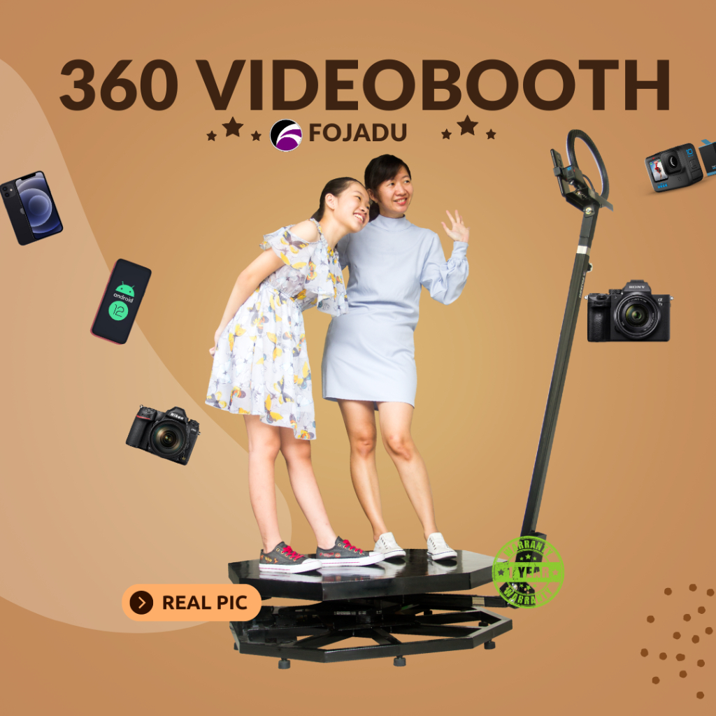 Jual 360 Video Booth 360 Photo Booth 360 Video Selfie 360 Monopod ...