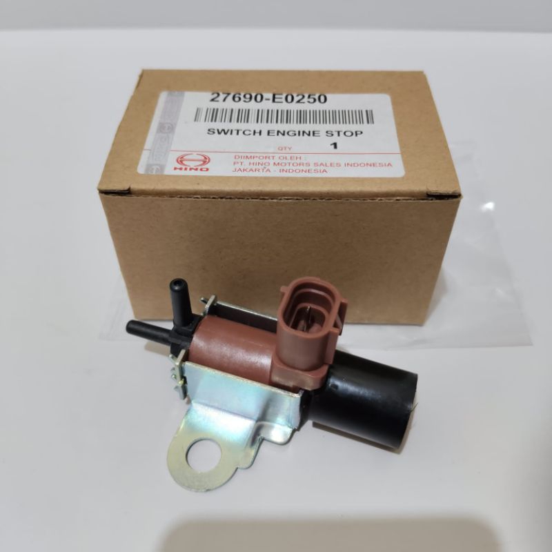 Jual SWITCH ENGINE 27690-E0250 SWITCH STOP 130HT HD 12V HINO DUTRO ...