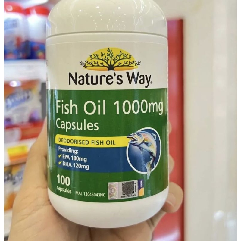 Jual Nature's Way Fish oil 1000mg ORIGINAL Malaysia Ready STOCK ...