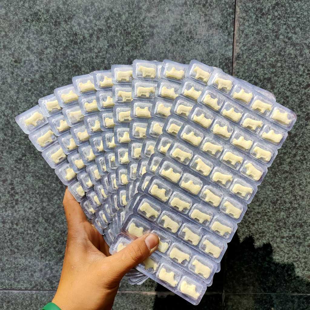 Jual Permen Rasa Susu Permen Sapi Baris Sapi Ngabring Pak isi 10 Lembar ...