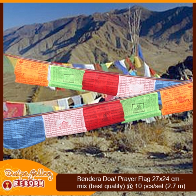 Jual Bendera Doa/ Prayer Flag - mix (best quality) all varian | Shopee ...
