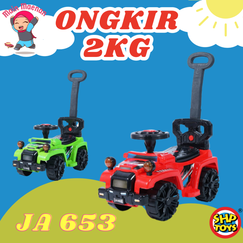 Jual Mainan Maenan Anak Tunggang Mobil - SHP TOYS - JA 653 | Shopee ...