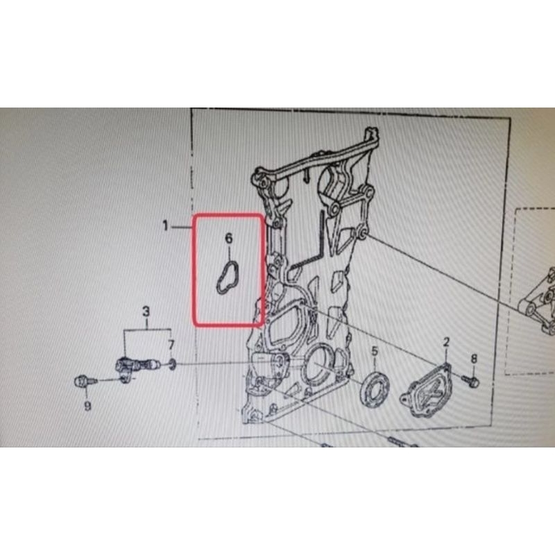 Jual Seal Oring Case Timing Chain Honda Crv Gen2 K20 K24 | Shopee Indonesia