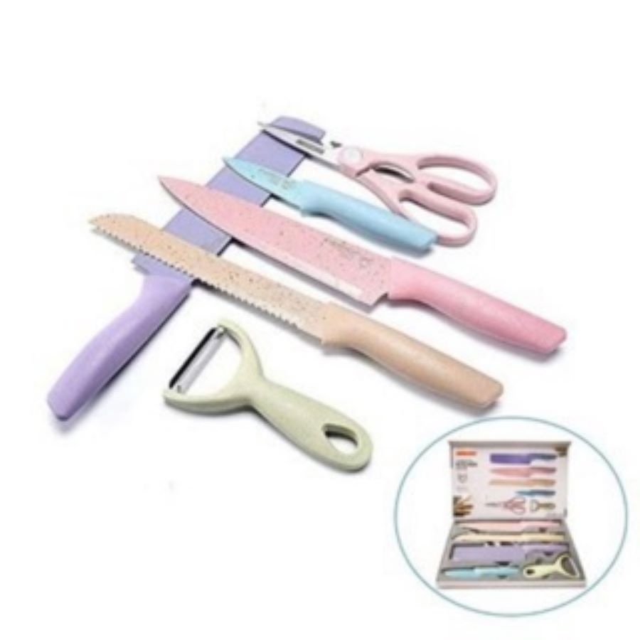 Jual pisaw set keramik jerami 6in1 kitchen set murah wheat kitchen ...
