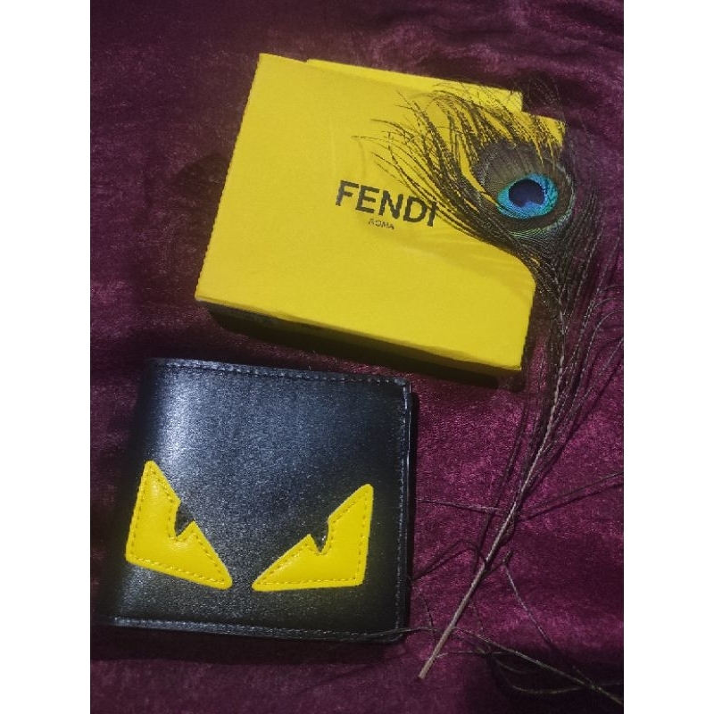 Jual Dompet kulit lipat Fendi Shopee Indonesia