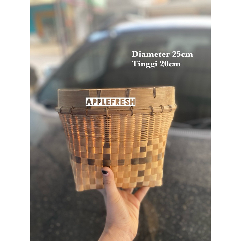 Jual Jual rinjing bambu murah D 25cm|Senik bambu murah|Harga rinjing ...