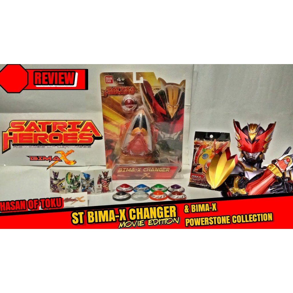 Jual Satria Garuda Bima X Power Stone Collection Kamen Rider Bandai ...